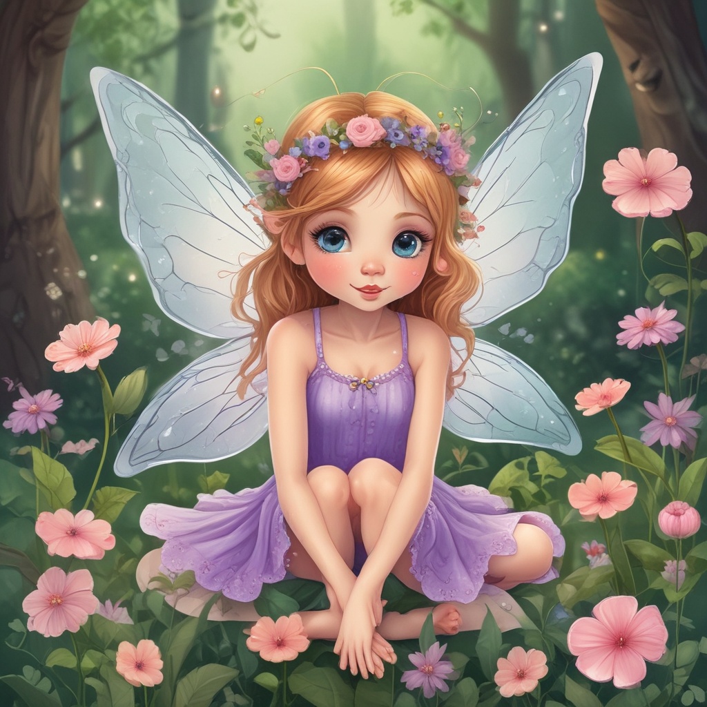 A cute fairy